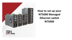 How to setup your NT5000 managed Ethernet switch