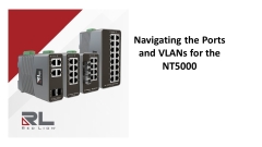Navigating the Ports & VLANs for the NT5000