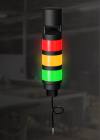 Banner TL50HGYRAOS (3074739) TL50 High Intensity tower light, 3 color (green, yellow, red), 18-30Vdc/24Vac, audible, 2m cable, IP67