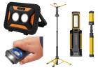 NightSearcher portable, rechargeable LED lighting