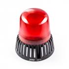 EMAS IT120R024Z IT Series Red LED Beacon 24V AC/DC with buzzer, 120mm, IP65