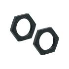 IFM E10026 NUT M18X1 plastic lock nut (2 pieces)