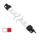 Banner WLS15XWR0640DSQP (3806965) low profile LED work light, 640mm, white & red, M12 4-pin pigtail