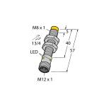 Turck NI4U-EG08-AN6X-H1341 (4600650) inductive sensor M8, 4mm non-flush, NPN NO, M12 plug, stainless steel