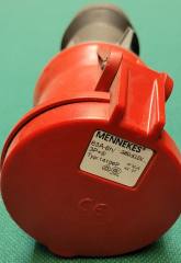 MENNEKES 14106P Powertap Xtra plug, 63A 4 pole, 400, IP44, red (clearance)