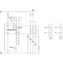 Phoenix Contact 2900525 PSR-SCP- 24UC/ESAM4/2X1/1X2 safety relay, 24VAC ...