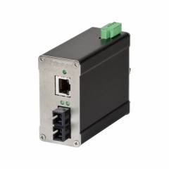 Red Lion N-Tron 102MC-SC-MDR Media converter, Multimode, SC, 2km, metal DIN rail mount