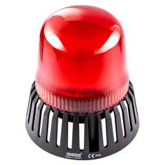 EMAS IT120R220Z IT Series Red LED Beacon 110/220V AC with buzzer, 120mm, IP65