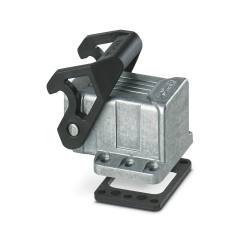 Phoenix Contact 1419252 HC-STA-D07-BAWS-EL-AL panel mounting base, size D7, single locking latch, angled