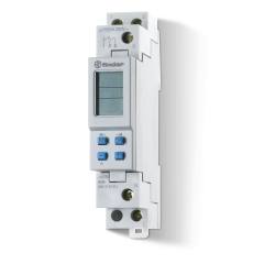 Finder 12.71.0.024.0000 Time switch, weekly, 1 channel, 24Vac/dc, DIN rail mounting