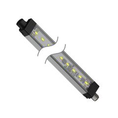 Banner WLS28-2CW145XQ (3087794) LED work light strip, 145mm, white, cascadable, M12 4-pin plug, IP50