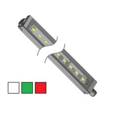 Banner WLS28-2XWGRXX3-0285DS24Q (3807591) LED light strip, 285mm, white, green & red - diffuse, M12 plug, IP67/IP69K