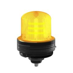 Banner K100B-BLYAQ (3814222) K100 Basic beacon, Yellow, Audible, M12 plug, 12-48Vdc