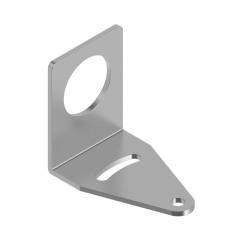 Banner SMB30A (3032723) right-angle mounting bracket, 30mm diameter hole, stainless steel