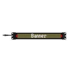 Banner SD50P300WKQP (3817045) SD50 status display with IO-Link, 8x96 pixels, RGB indicator LEDs