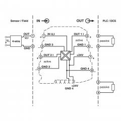 Phoenix Contact Signal splitter 2864176 MINI MCR-SL-UI-2I-NC | Seltec ...