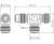 Sick DSC-1205T000025KM0 (6030664) T-connector, M12 5-pin