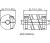 Sick KUP-1010-H (7102154) shaft coupling, 10mm to 10mm