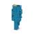 Phoenix Contact 3061554 PP-H 6/ 1 BU COMBI PT plug, blue (10 pack)