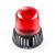 EMAS IT120R024Z IT Series Red LED Beacon 24V AC/DC with buzzer, 120mm, IP65