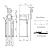 EMAS L51K13MEP123 metal body limit switch, 18mm metal adjustable roller long arm, snap action 1NO+1NC