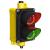 Banner SP250GRPQ (11712) Signal light, 2 indicator daylight visible, Green & Red, PNP, M12 plug, IP65